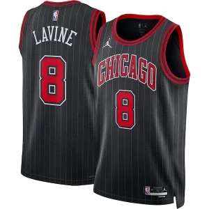 Maravilloso Zach LaVine Chicago Bulls Jordan Brand Unisex Swingman Jersey Statement Edition Black  para la gran final