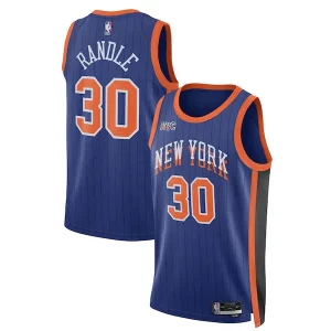 Duradero Julius Randle New York Knicks Nike Unisex 2023/24 Swingman Jersey Blue City Edition  para la gran final