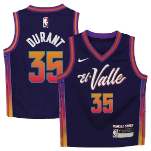 Elegante Fantástico Magnífico Kevin Durant Phoenix Suns Nike Toddler 2023/24 Swingman Replica Jersey City Edition Purple  para la gran final