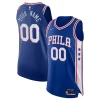 Lujoso Genial Robusto Philadelphia 76ers Nike 2021/22 Diamond Authentic Custom Jersey Icon Edition Royal  para la gran final