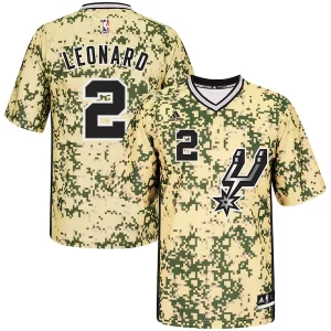 Maravilloso Kawhi Leonard San Antonio Spurs adidas Pride Replica Jersey Camo  para la gran final