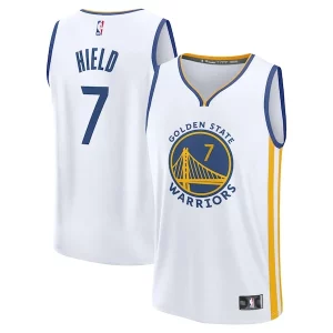 Chulo Buddy Hield Golden State Warriors Fast Break Replica Player Jersey Association Edition White  para la gran final