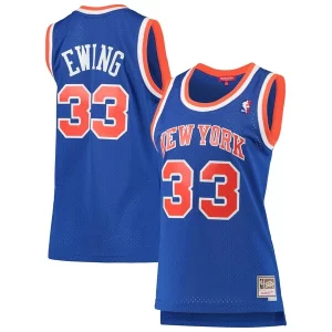 Genial Único Patrick Ewing New York Knicks Women's 1991/92 Hardwood Classics Swingman Jersey Blue  para la gran final
