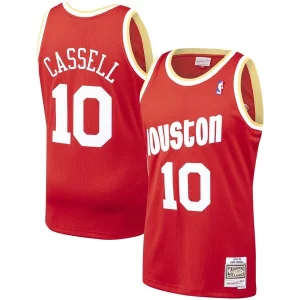 Único Práctico Sam Cassell Houston Rockets 1993/94 Hardwood Classics Swingman Jersey Red  para la gran final