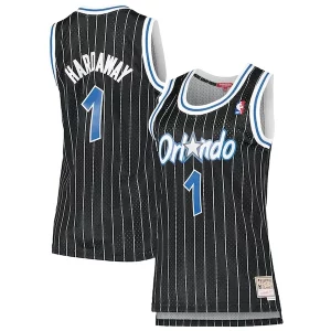 Encantador Fácil de llevar Bonito Penny Hardaway Orlando Magic Women's 1994/95 Hardwood Classics Swingman Jersey Black  para la gran final