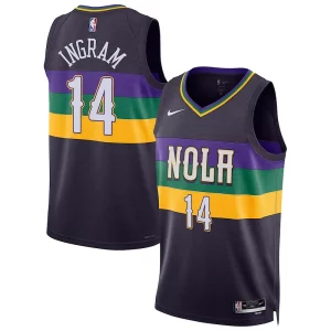Hermoso Comodo Brandon Ingram New Orleans Pelicans Nike Unisex 2022/23 Swingman Jersey City Edition Purple  para la gran final