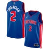 Perfecto Fácil de llevar Cade Cunningham Detroit Pistons Nike Unisex Swingman Jersey Icon Edition Blue/White  para la gran final