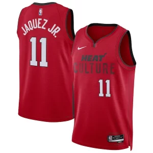 Práctico Versátil Robusto Jaime Jaquez Jr. Miami Heat Nike Unisex 2024/25 Swingman Player Jersey City Edition Red  para la gran final