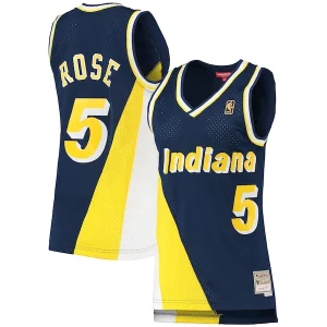 Genial Jalen Rose Indiana Pacers Women's 1996/97 Hardwood Classics Swingman Jersey Navy  para la gran final
