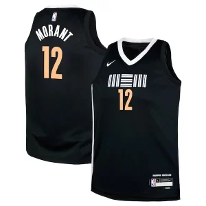 Robusto Ja Morant Memphis Grizzlies Nike Youth Swingman Replica Jersey City Edition Black  para la gran final