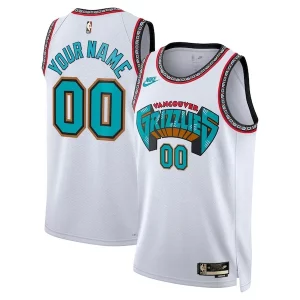 Estupendo Memphis Grizzlies Nike Unisex Adult Swingman Custom Jersey Classic Edition White  para la gran final