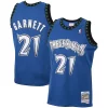 Sofisticado Magnífico Kevin Garnett Minnesota Timberwolves 2001/02 Hardwood Classics Swingman Jersey Blue  para la gran final