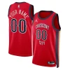 Fantástico New Orleans Pelicans Jordan Brand Unisex Swingman Custom Jersey Red Statement Edition para la gran final