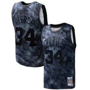 Duradero Moderno Genial Paul Pierce Boston Celtics Hardwood Classics 2007/08 Tie Dye Swingman Jersey Black  para la gran final