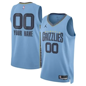 Perfecto Delicioso Memphis Grizzlies Jordan Brand Unisex 2022/23 Swingman Custom Jersey Statement Edition Blue  para la gran final