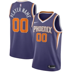 Elegante Chulo Phoenix Suns Nike 2020/21 Swingman Custom Jersey Icon Edition Purple  para la gran final