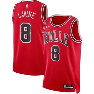 Maravilloso Duradero Estupendo Zach LaVine Chicago Bulls Nike Unisex Swingman Jersey Icon Edition Red/White  para la gran final