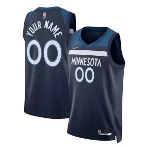 Clásico Robusto Único Minnesota Timberwolves Nike 2021/22 Diamond Swingman Custom Jersey Icon Edition Navy  para la gran final