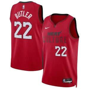 Delicioso Estupendo Jimmy Butler Miami Heat Nike Unisex 2024/25 Swingman Player Jersey City Edition Red  para la gran final
