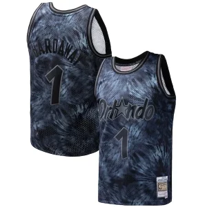 Increíble Delicioso Original Penny Hardaway Orlando Magic Hardwood Classics 1984/85 Tie Dye Swingman Jersey Black  para la gran final