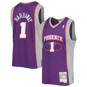 Fantástico Penny Hardaway Phoenix Suns 2001/02 Hardwood Classics Swingman Jersey Purple/White  para la gran final