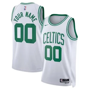 Exquisito Duradero Boston Celtics Nike Unisex Swingman Custom Jersey White Association Edition  para la gran final