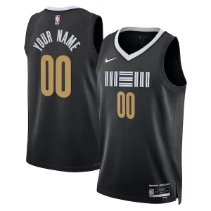 Magnífico Fácil de llevar Memphis Grizzlies Nike Unisex 2023/24 Custom Swingman Jersey Black City Edition  para la gran final
