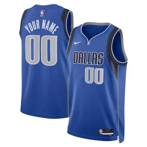 Atractivo Estupendo Elegante Dallas Mavericks Nike Unisex Swingman Custom Jersey Blue Icon Edition  para la gran final