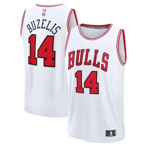 Comodo Matas Buzelis Chicago Bulls Fast Break Replica Player Jersey Association Edition White  para la gran final