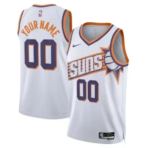 Fácil de llevar Phoenix Suns Nike Unisex Swingman Custom Jersey White Association Edition  para la gran final