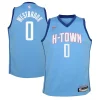 Original Russell Westbrook Houston Rockets Nike Youth 2020/21 Swingman Jersey Blue City Edition  para la gran final