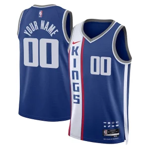 Delicioso Clásico Sacramento Kings Nike Unisex 2023/24 Custom Swingman Jersey Blue City Edition  para la gran final