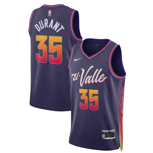 Estupendo Hermoso Kevin Durant Phoenix Suns Nike Unisex 2023/24 Swingman Jersey Purple City Edition  para la gran final
